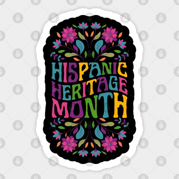 National Hispanic Heritage Month Sticker by Myartstor 